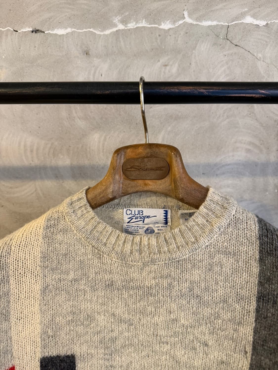 스코티쉬 셔틀랜드울 니트 100 상품이미지3