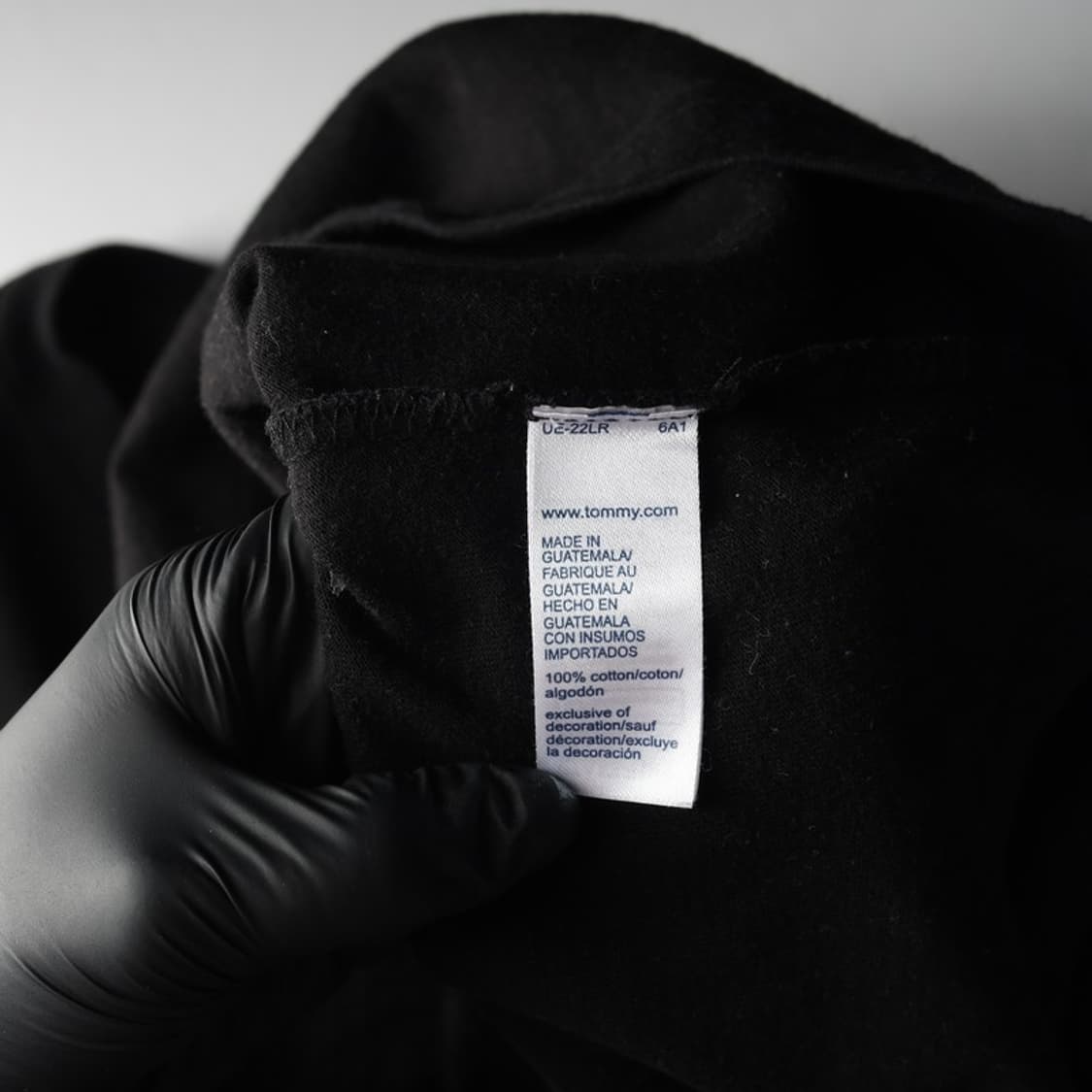 타미힐피거 블랙 빅 플래그 로고 반팔티 XL 상품이미지6