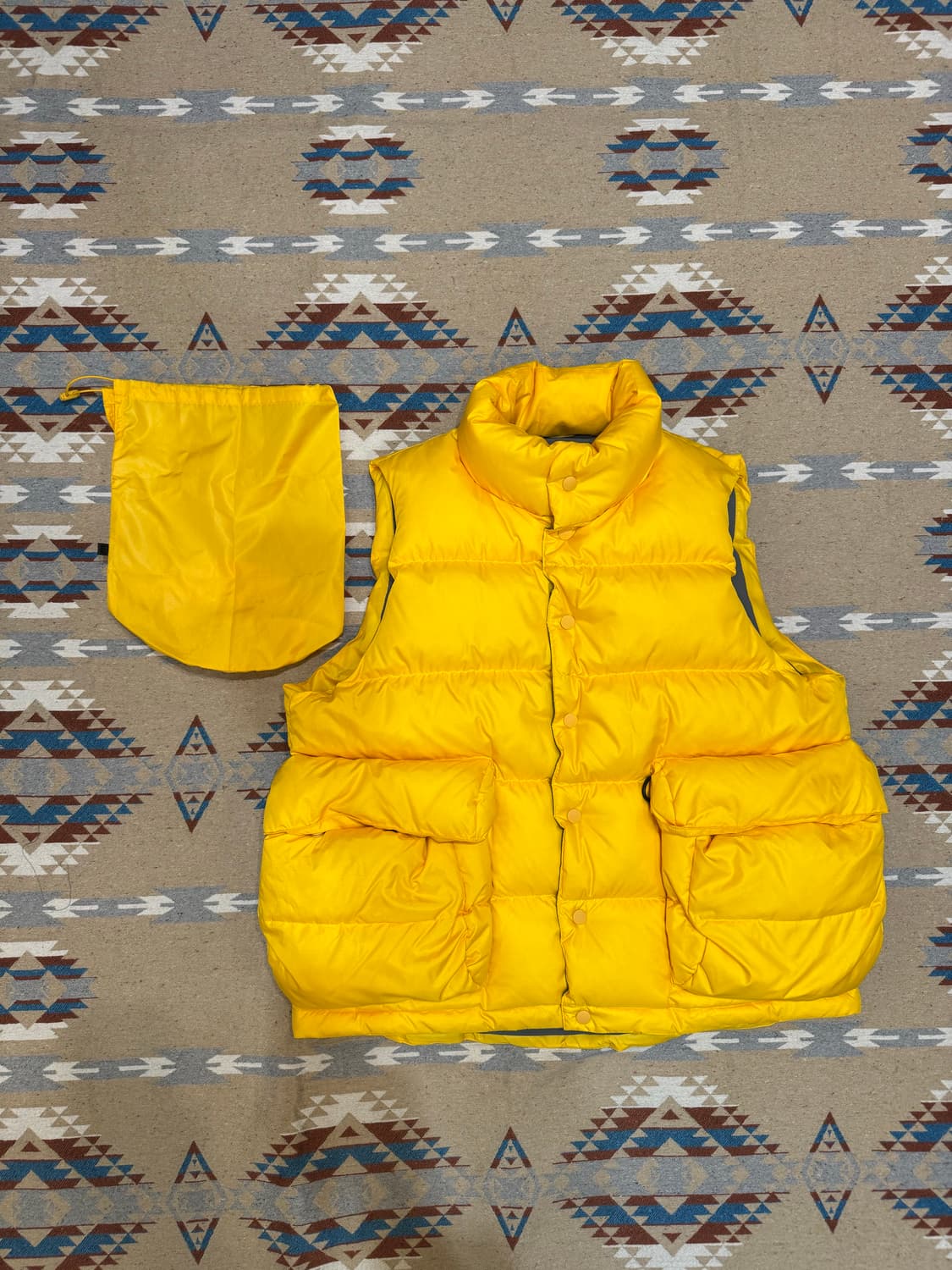 [S][95] 다이와피어39 테크 백팩커 다운 베스트 옐로우 상품이미지7