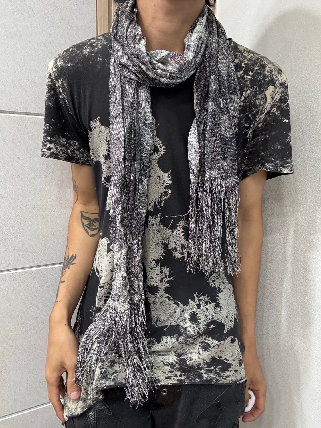 20. Flowers pattern scarf 2.8 상품이미지2