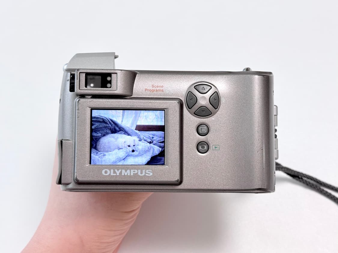 올림푸스 카메디아 D-550 ZOOM 빈티지 디지털카메라 상품이미지2