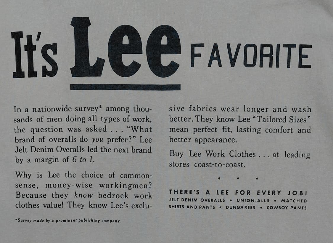 [M] Lee(리) 빈티지 아카이브 그래픽 반팔 티셔츠 (베이지) 상품이미지10