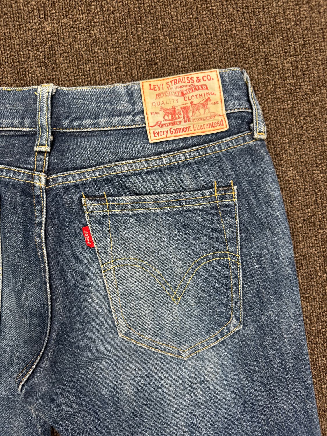 29)리바이스 빈티지 여성 부츠컷 데님팬츠 상품이미지6