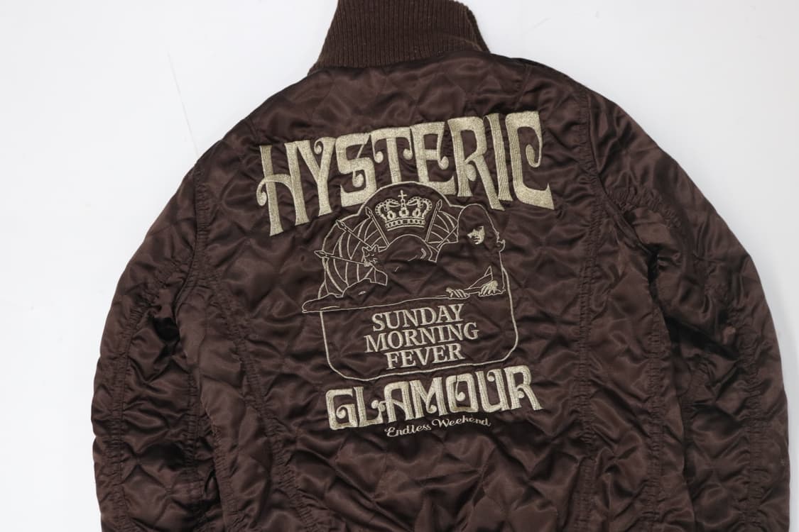 히스테릭글래머 자수 퀼팅 자켓 상품이미지3