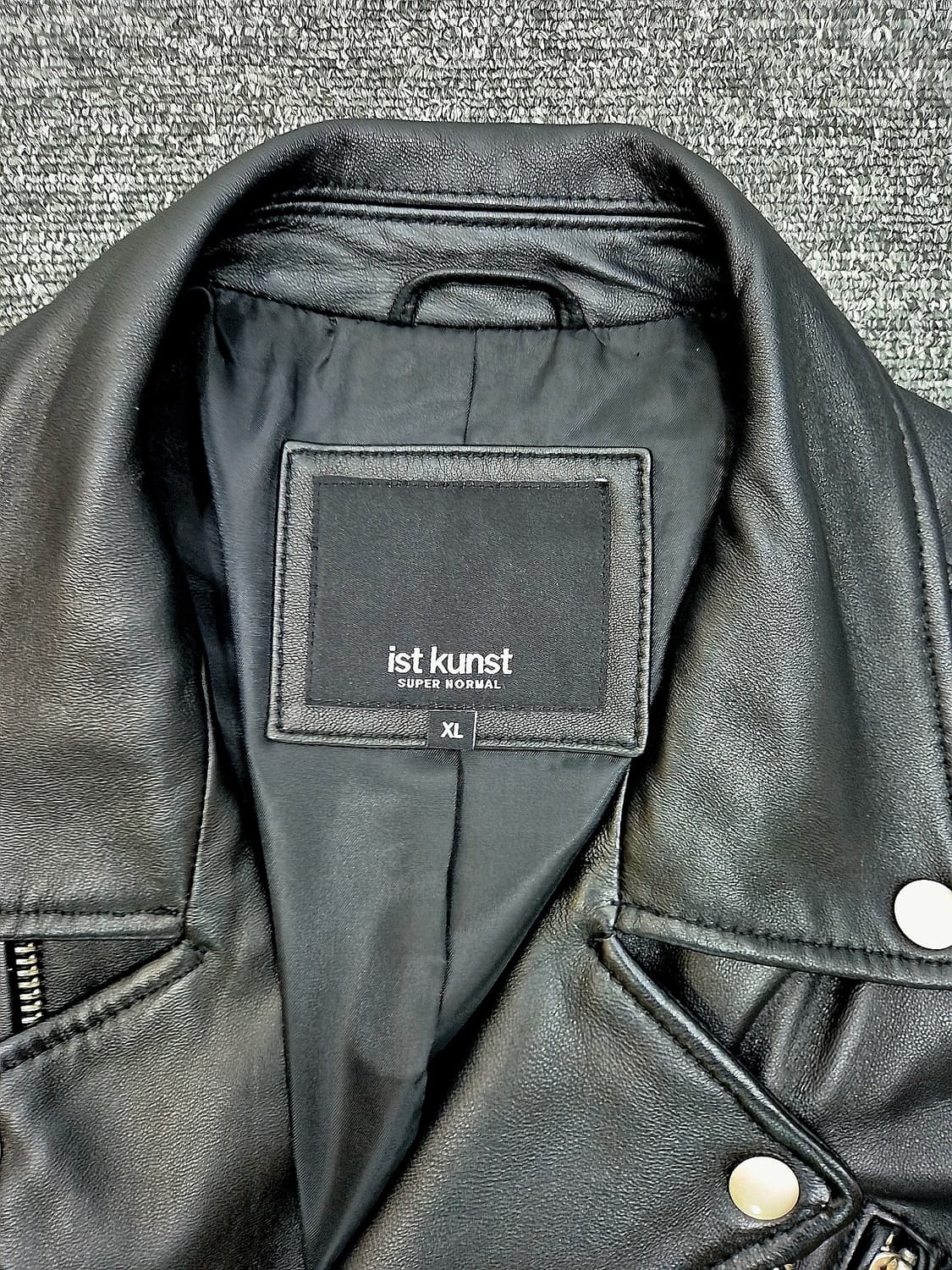 [XL]<이스트쿤스트>램스킨 라이더 자켓 상품이미지2