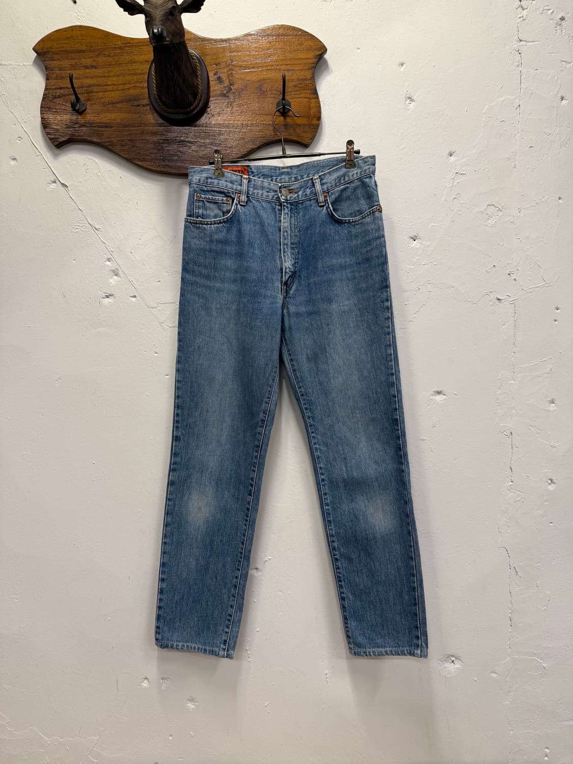 (30inch) EDWIN 에드윈 Light Blue Washed Den 상품이미지5