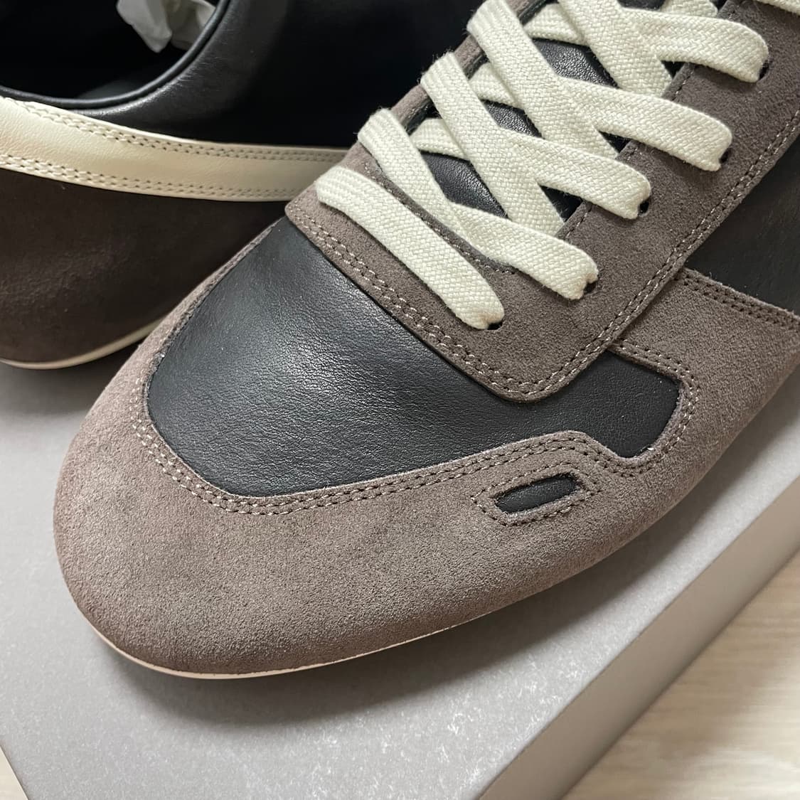 릭오웬스/ 미니멀 레더 스니커즈/ 43 상품이미지3