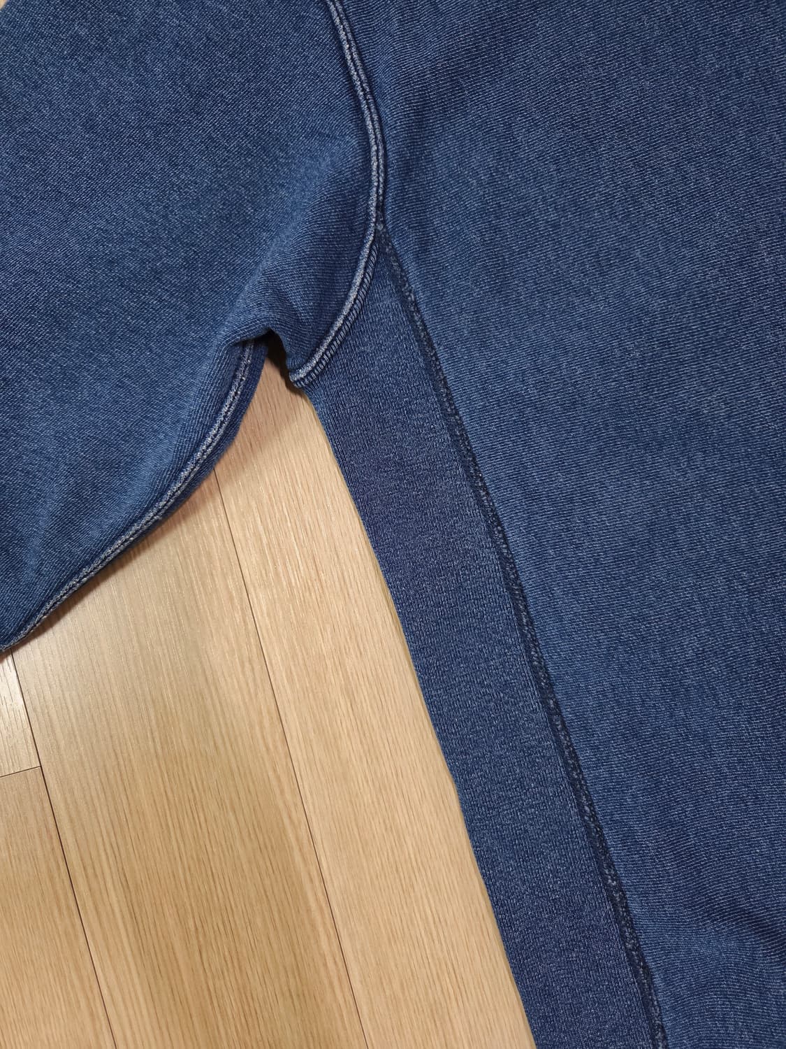 챔피온 리버스 위브 인디고 후드 티셔츠 상품이미지8