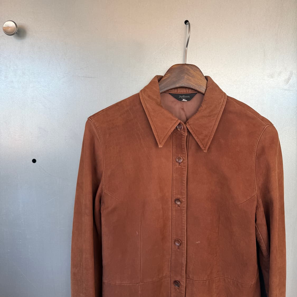 vtg 양가죽 셔츠 상품이미지4