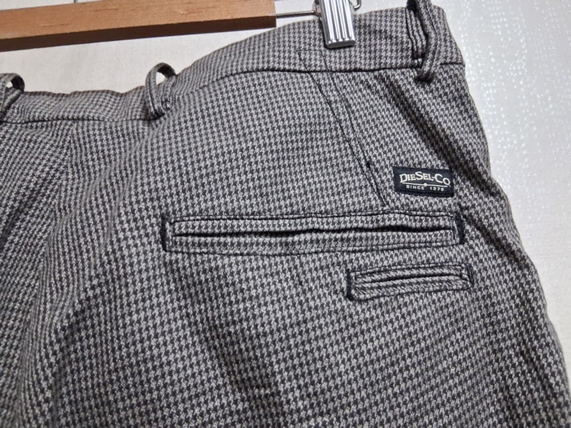 일본빈티지 디젤반바지 남성34 겨울면 소재  상품이미지6