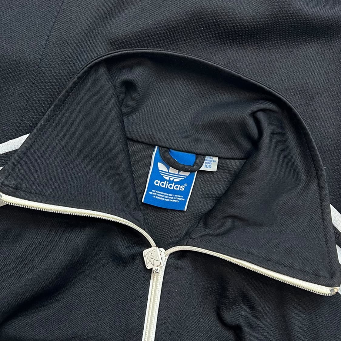 아디다스 유로파 블랙 트랙탑 져지 100 상품이미지3