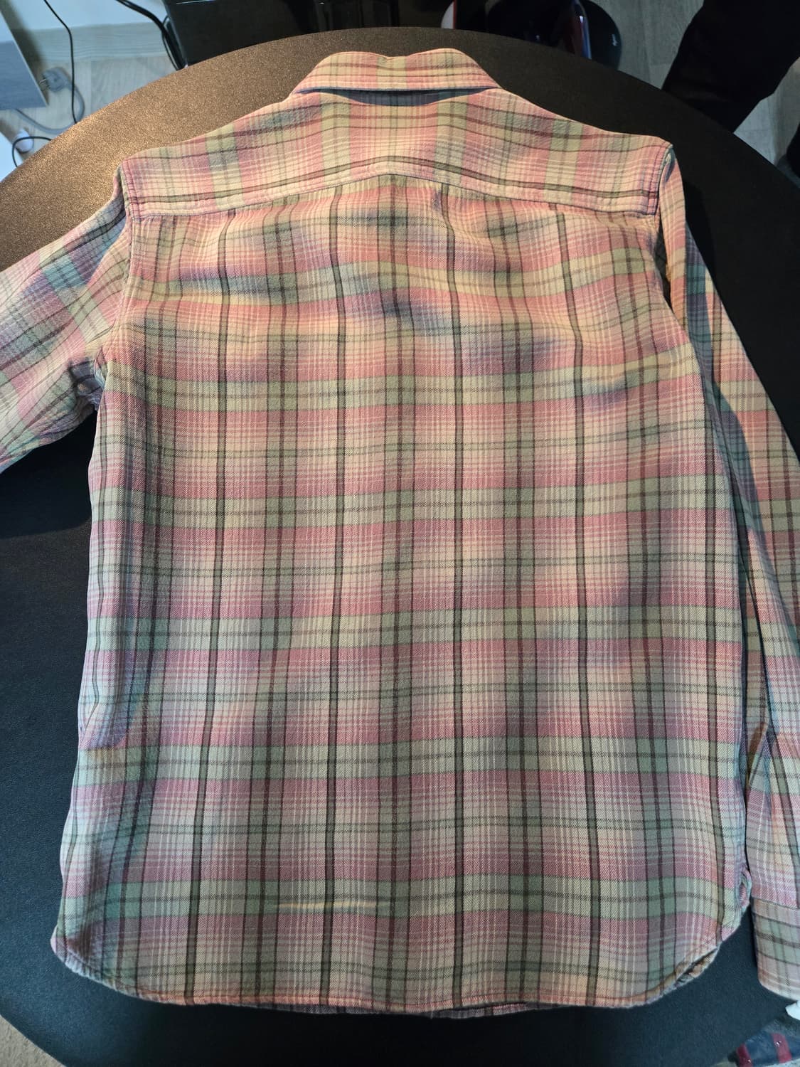 RRL 체크 트월 워크 셔츠 상품이미지4