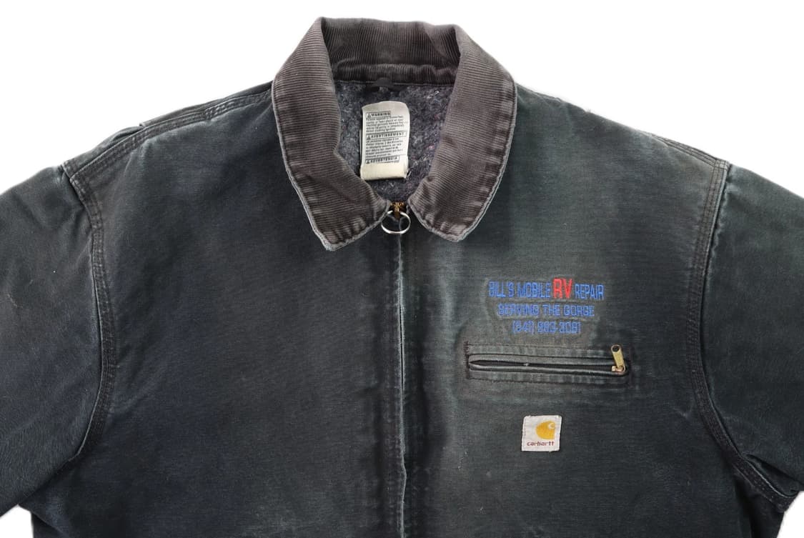 칼하트 J01 디트로이트 자켓 블랙 상품이미지3