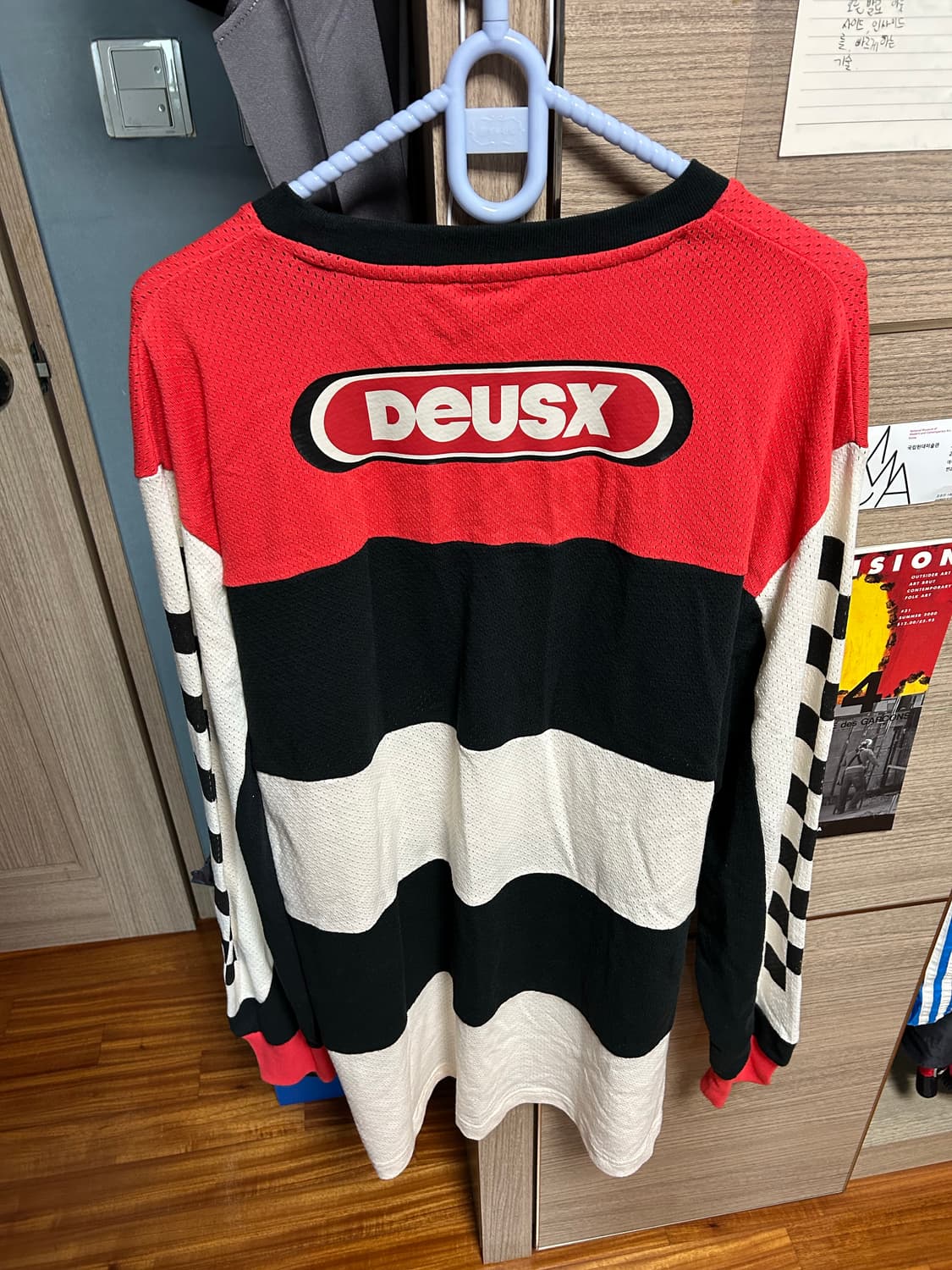 Deus moto jersey Crimson Red 상품이미지3
