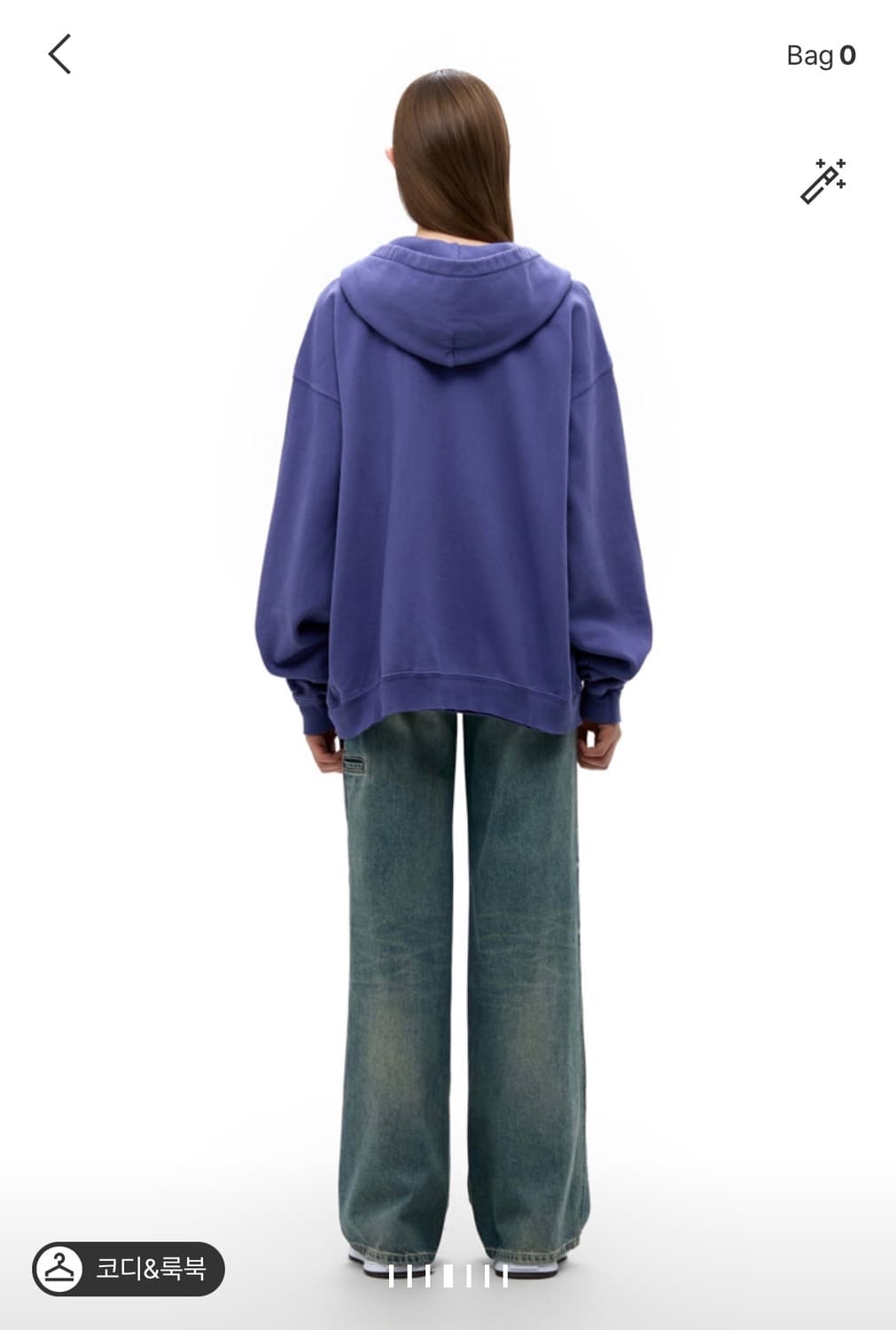 갤러리디파트먼트 25aw 90‘s 후드집업 XL 상품이미지5