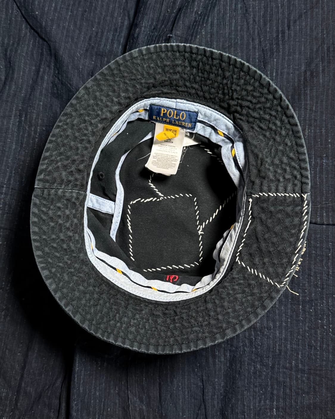 폴로 랄프로렌 사시코 패치워크 코튼 버킷햇 L/XL 상품이미지6