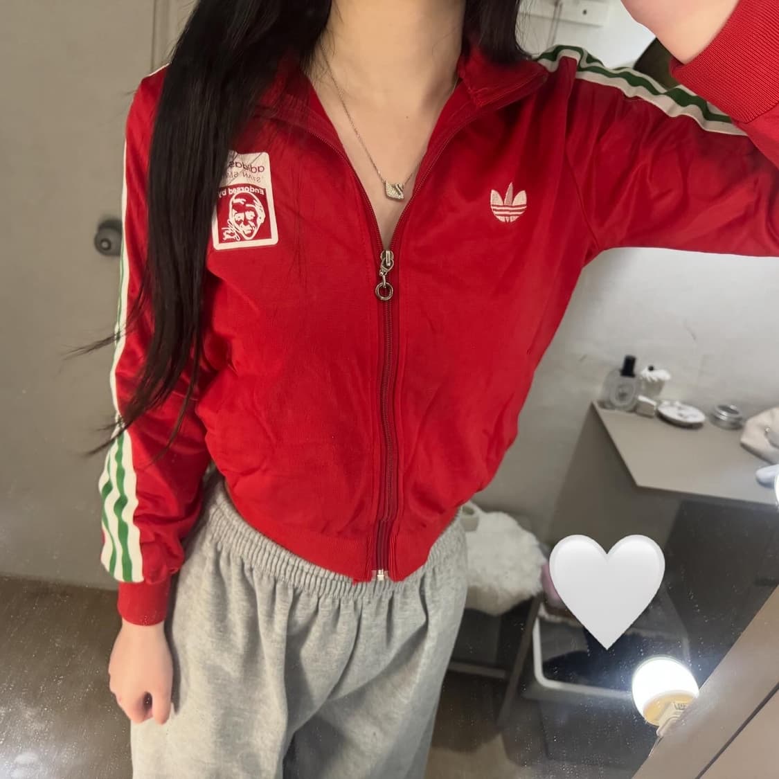 초희귀 대장급 아디다스 스탠 스미스 져지 ❤️🤍💚 상품이미지3