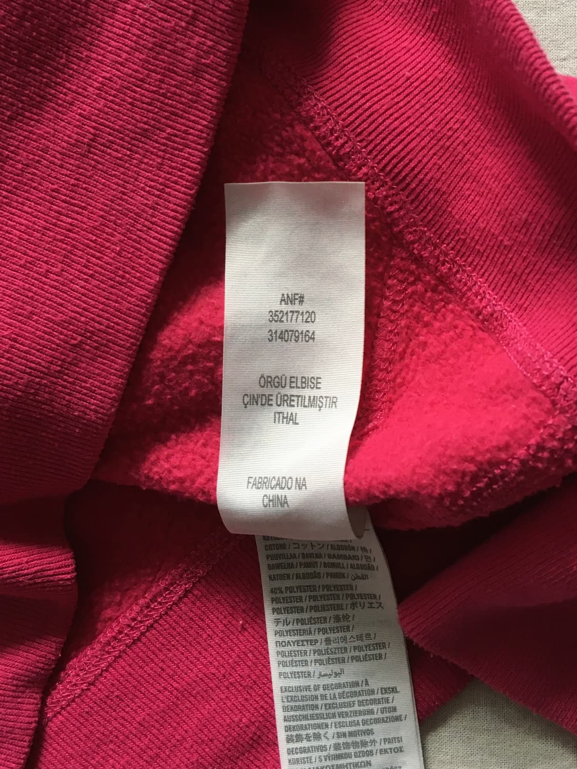 홀리스터 미니 패치로고 후드집업 상품이미지6