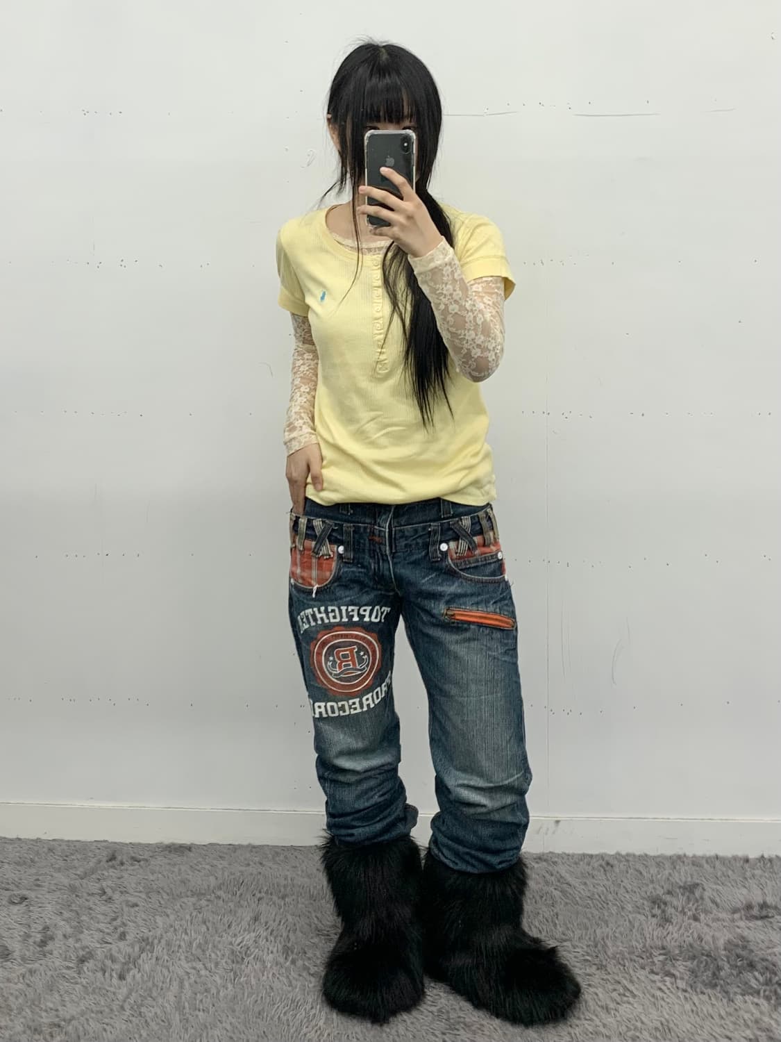 Sly lang 바닐라 레이스 탑 상품이미지1