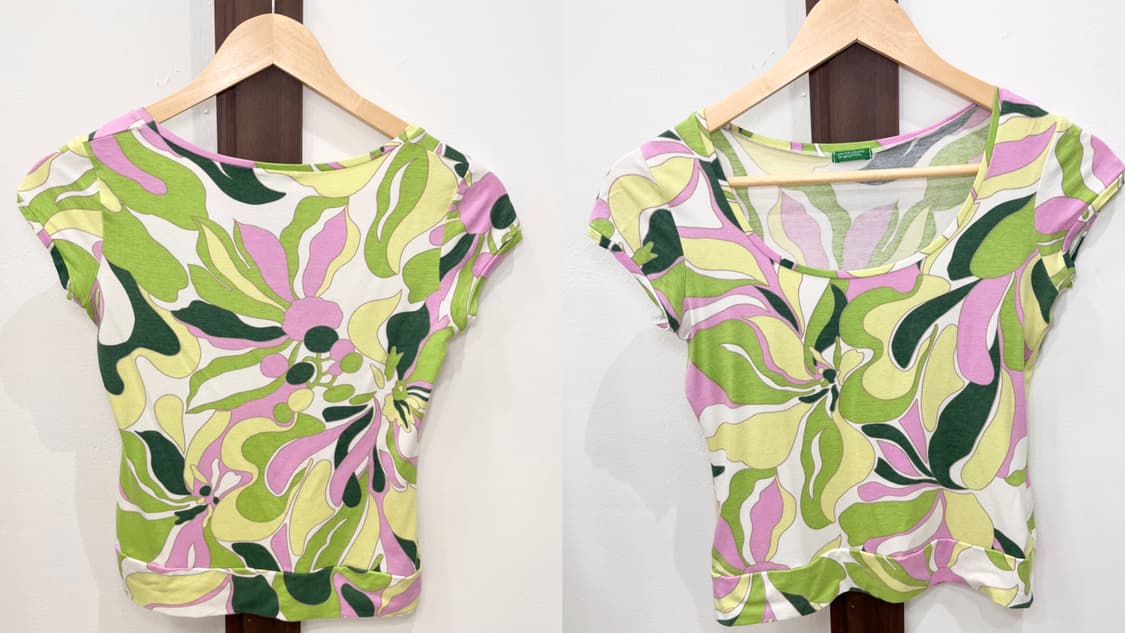Nature pattern top 상품이미지7