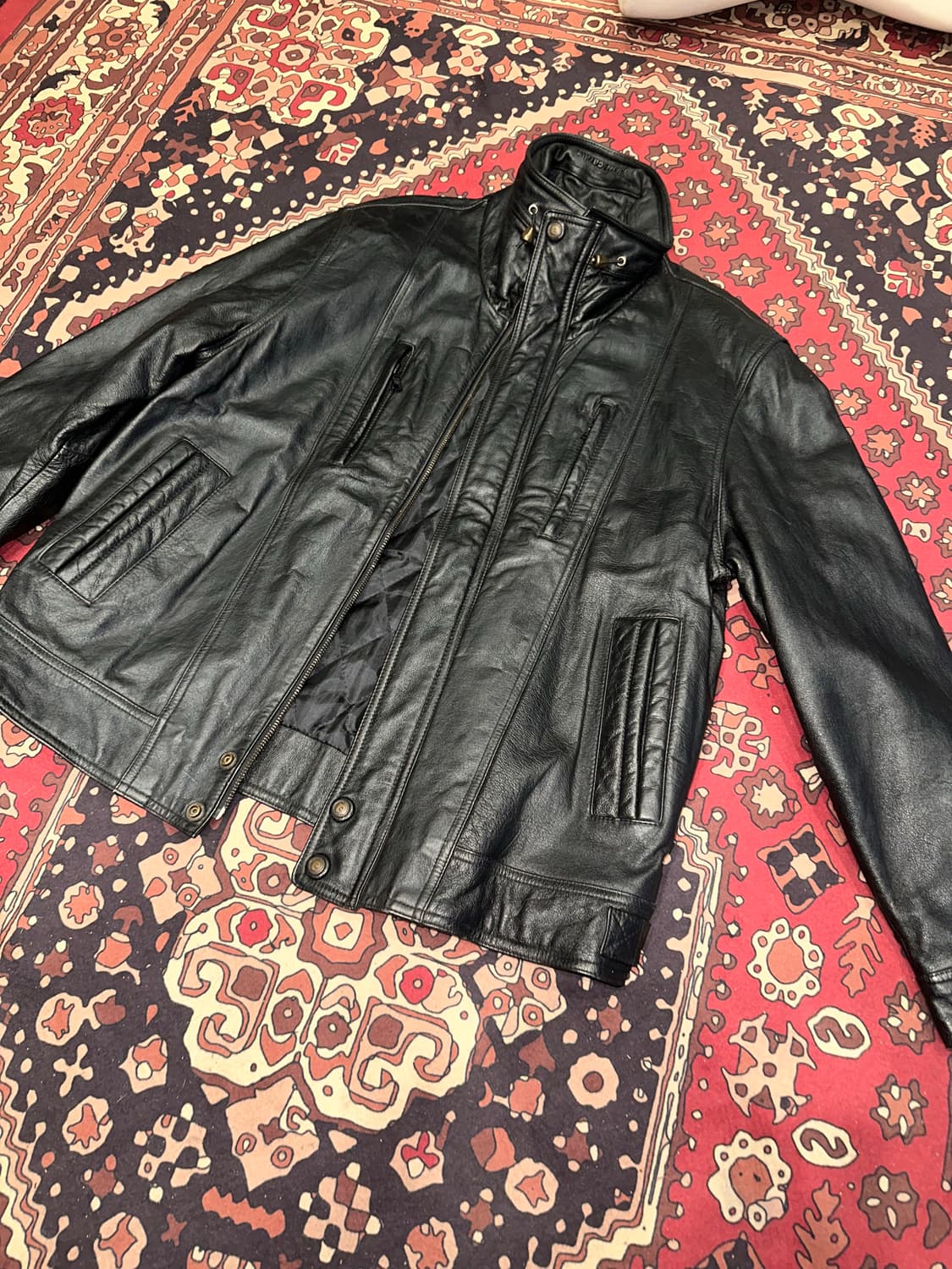 ( M-L ) 가죽자켓 레더자켓 바이커자켓 양가죽자켓 라이더자켓 상품이미지6