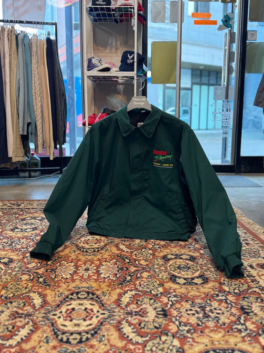 90's 빈티지 레이싱 자켓 "XL~XXL" (512) 상품이미지1