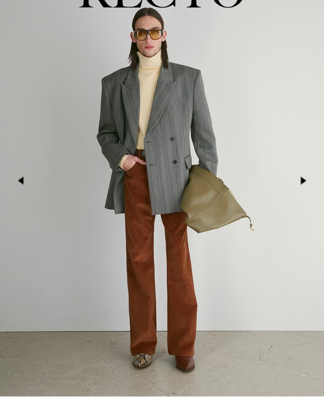 [L]렉토 브로큰 헤링본 자켓 상품이미지1