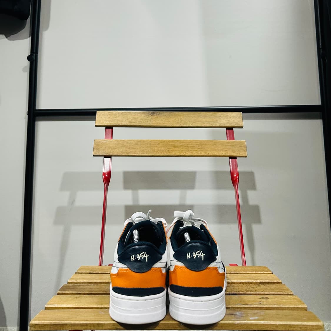 260) 나이키 운동화 남성 남자 신발 스쿼시 타입 서밋 오렌지 상품이미지4