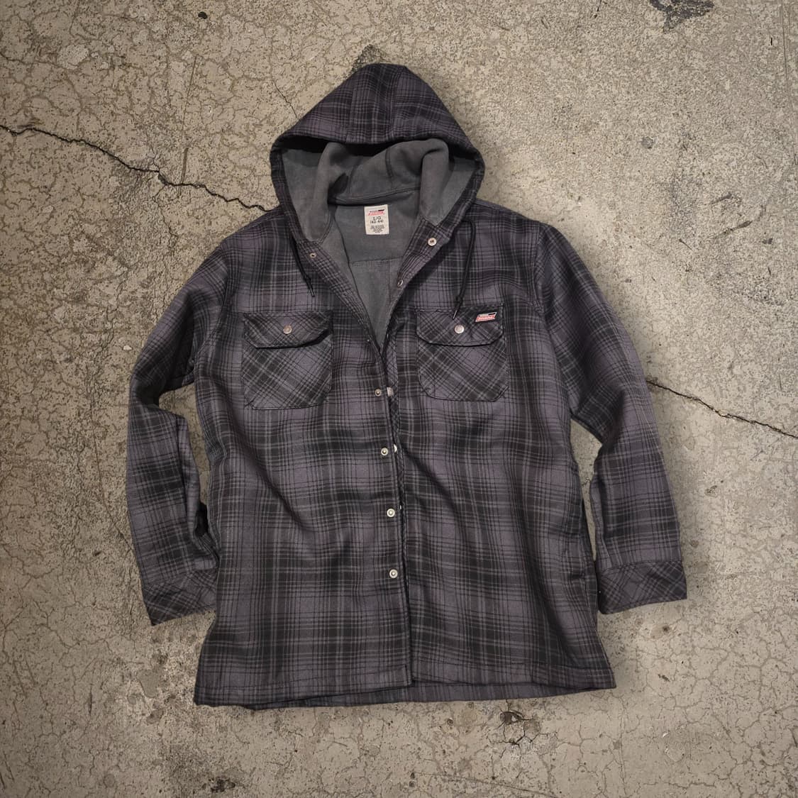 Dickies 후드 플리스 안감 셔츠 자켓 상품이미지1