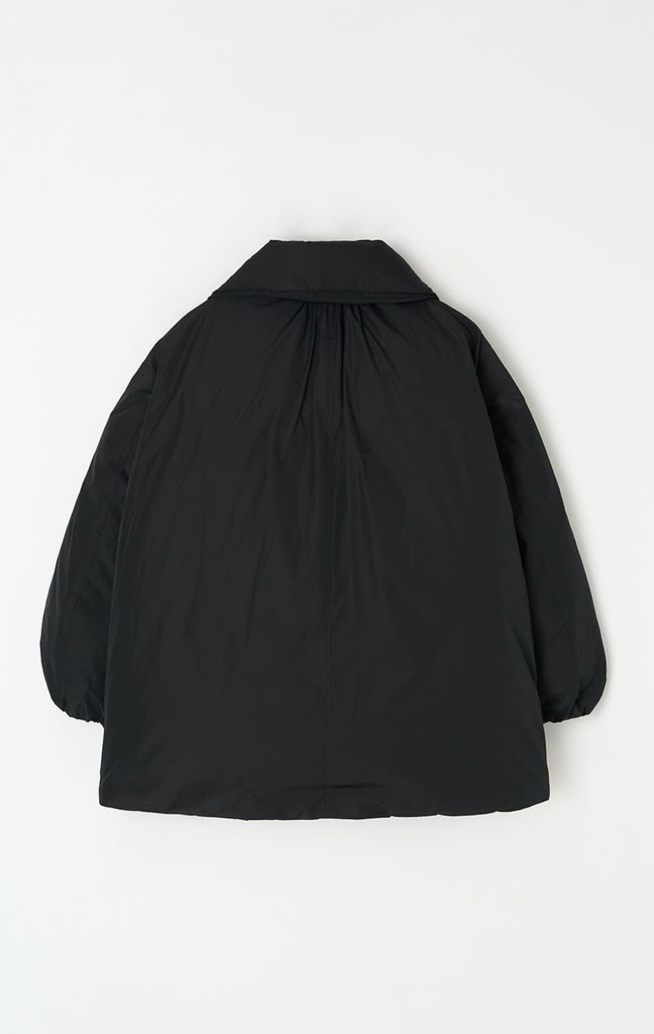 스프링크로커스 덕다운 하프코트 블랙 상품이미지5