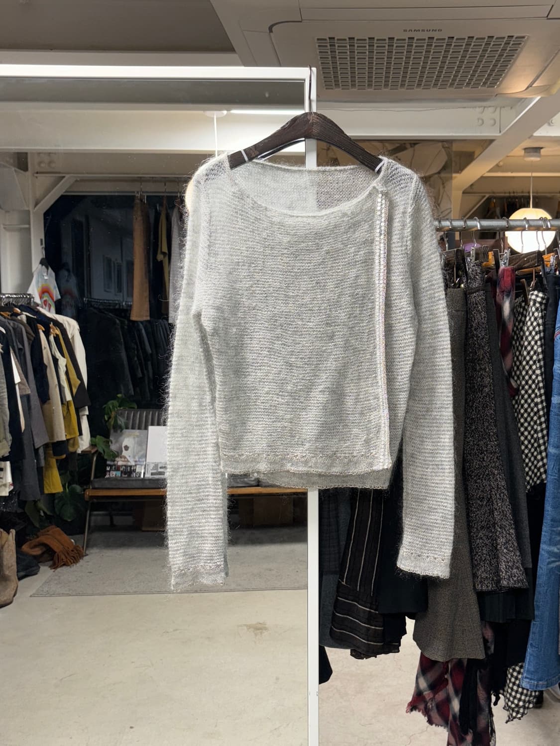 Kiyoko takase 모헤어 가디건 상품이미지1