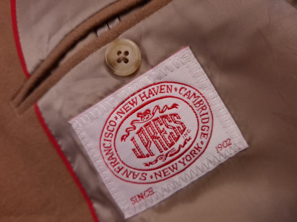 오리지날 새제품급 90's 일본판 제이프레스 울 금장 블레이져 상품이미지2