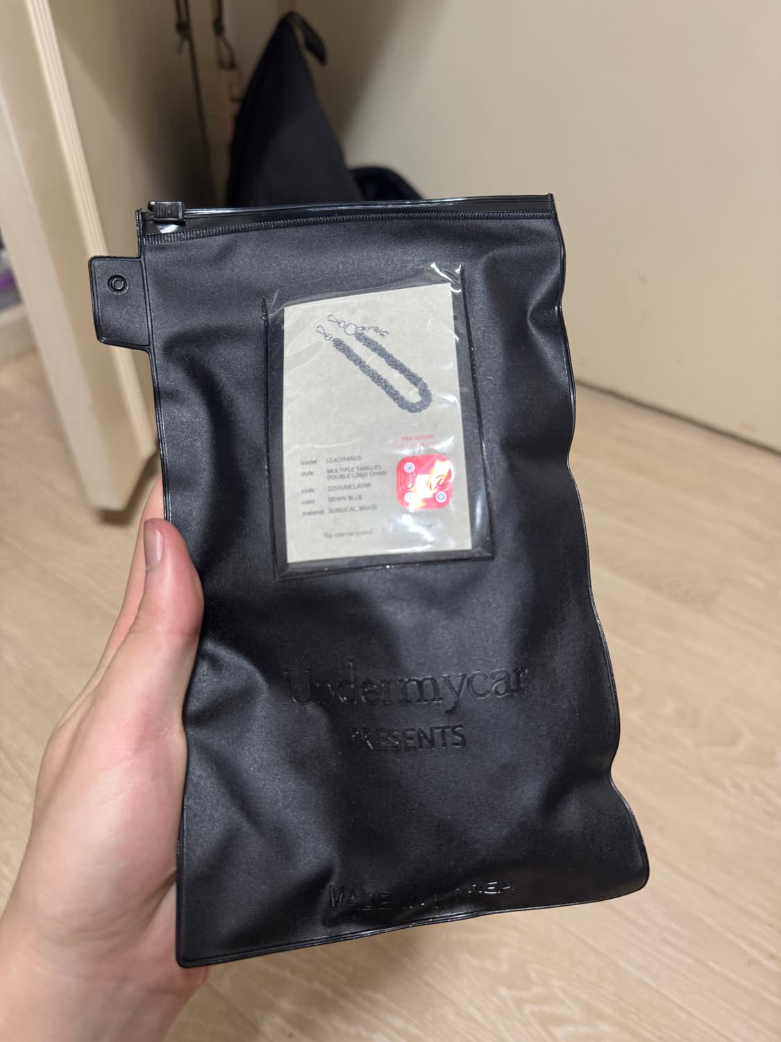 (착샷포함) 언더마이카 리키에너스 체인 상품이미지4