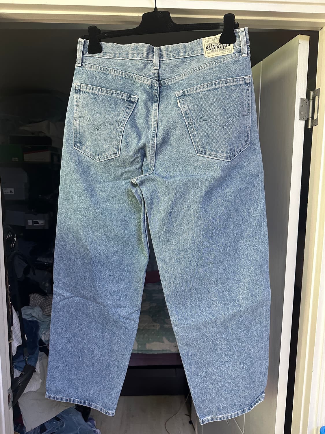 [32X30] 리바이스 실버탭 배기 데님 팬츠 중청 상품이미지3