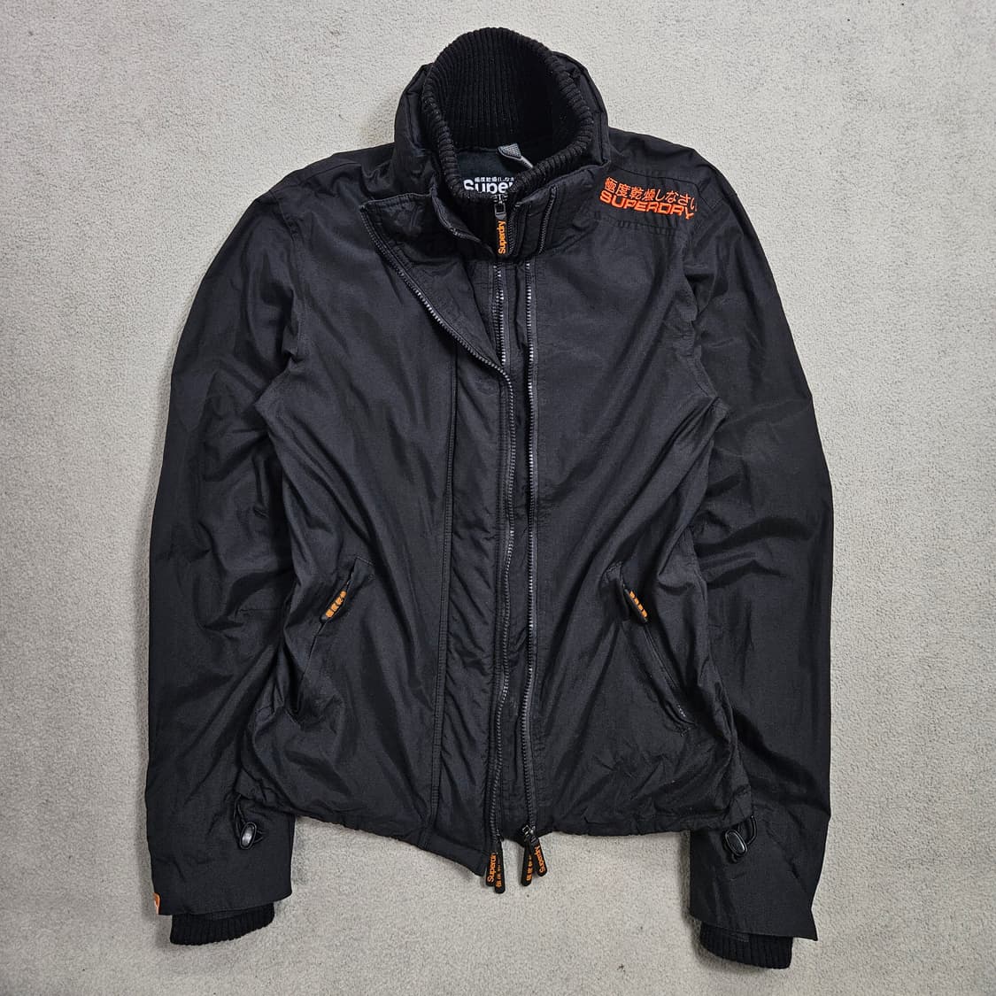 슈퍼드라이 멀티 지퍼 하이넥 자켓 L 상품이미지1