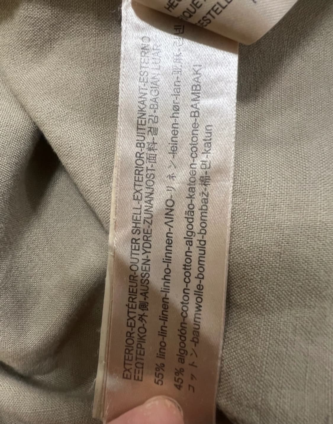 마시모뚜띠 남성 코튼린넨자켓
 상품이미지9