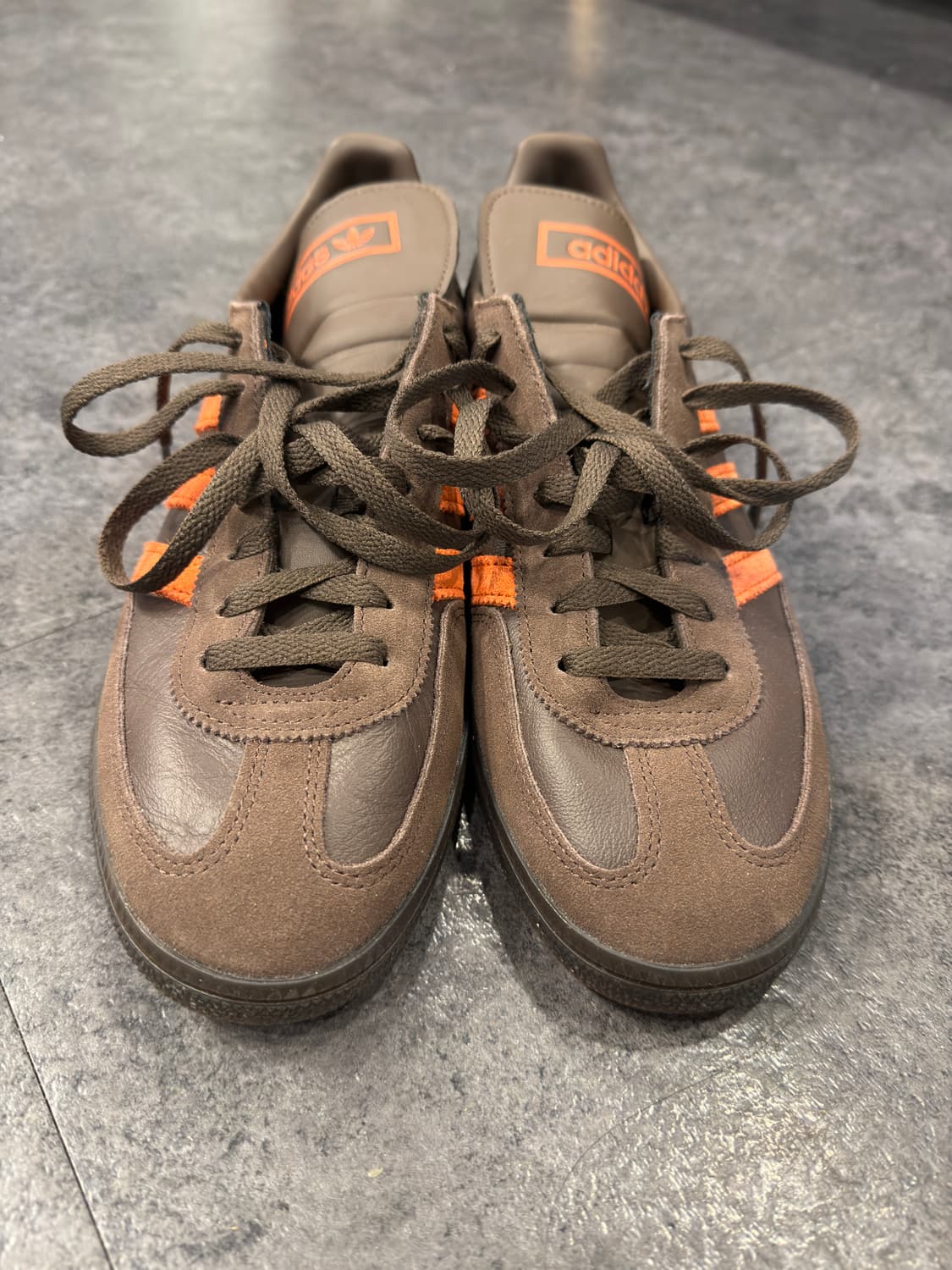 아디다스 스페지알 핸드볼 브라운 컬리지에이트 오렌지 270 상품이미지1