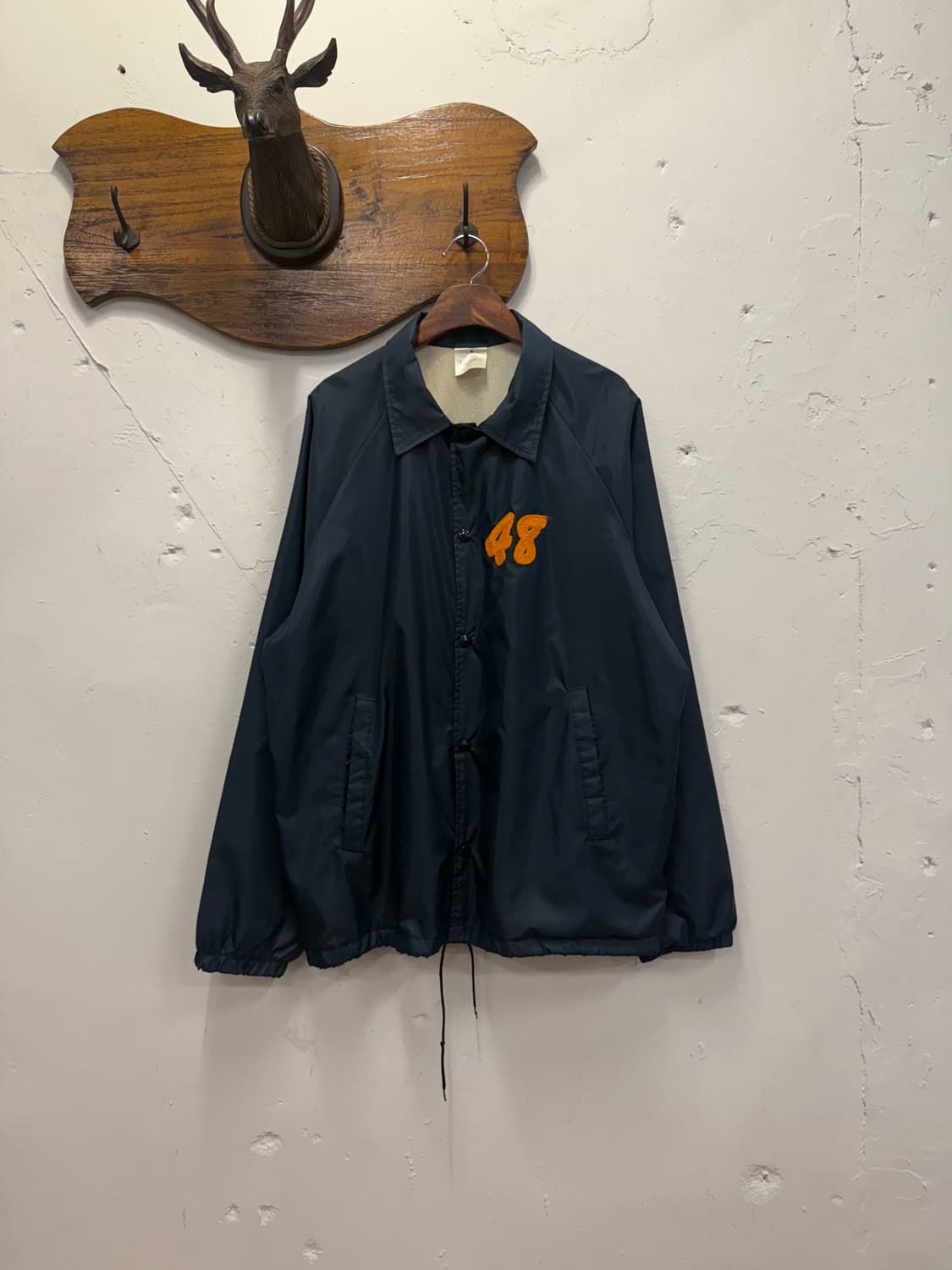 (L) 8-90s USA Auburn Coach Jacket 상품이미지3