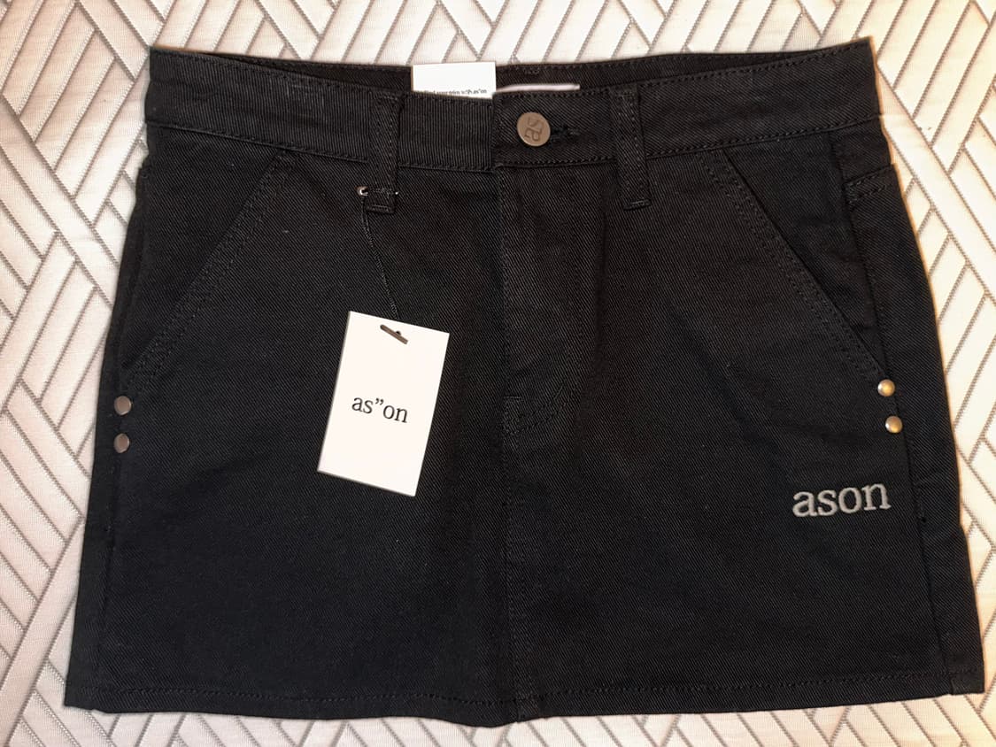 애즈온 POG SKIRT 포그 스커트 치마(새상품!!!) 상품이미지1