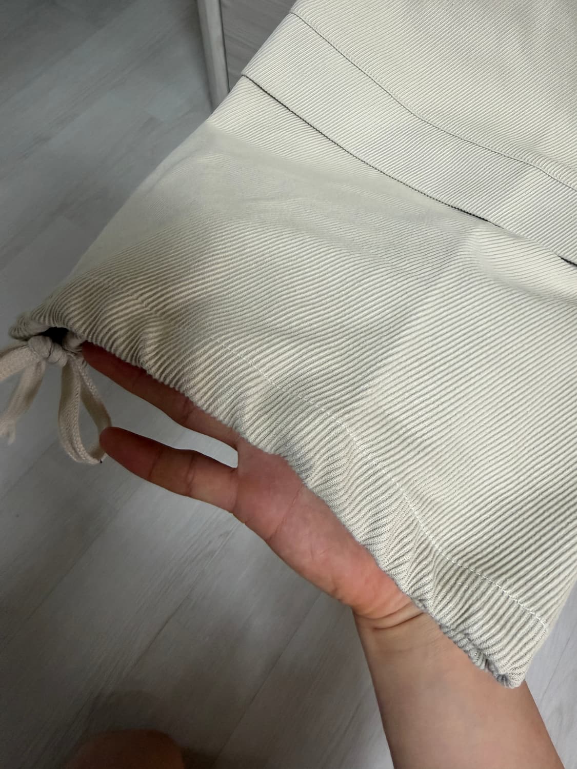 Kamien TITAN BAGGY PANTS LIGHT BEIGE 상품이미지4