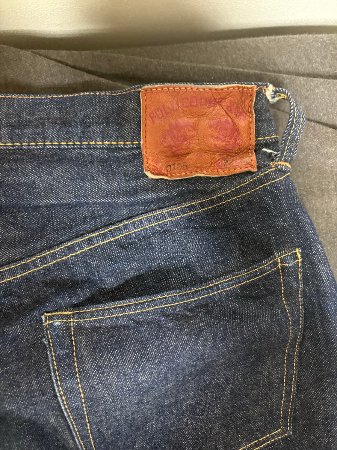 풀카운트 0105w 원워시드 데님 34 사이즈 상품이미지4