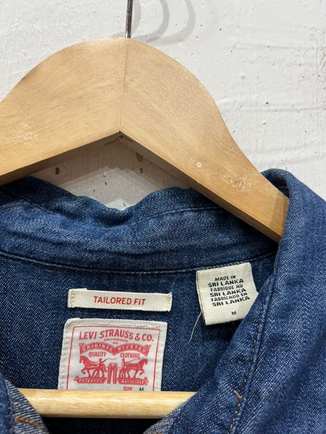 리바이스 웨스턴 데님셔츠 우먼즈 상품이미지4