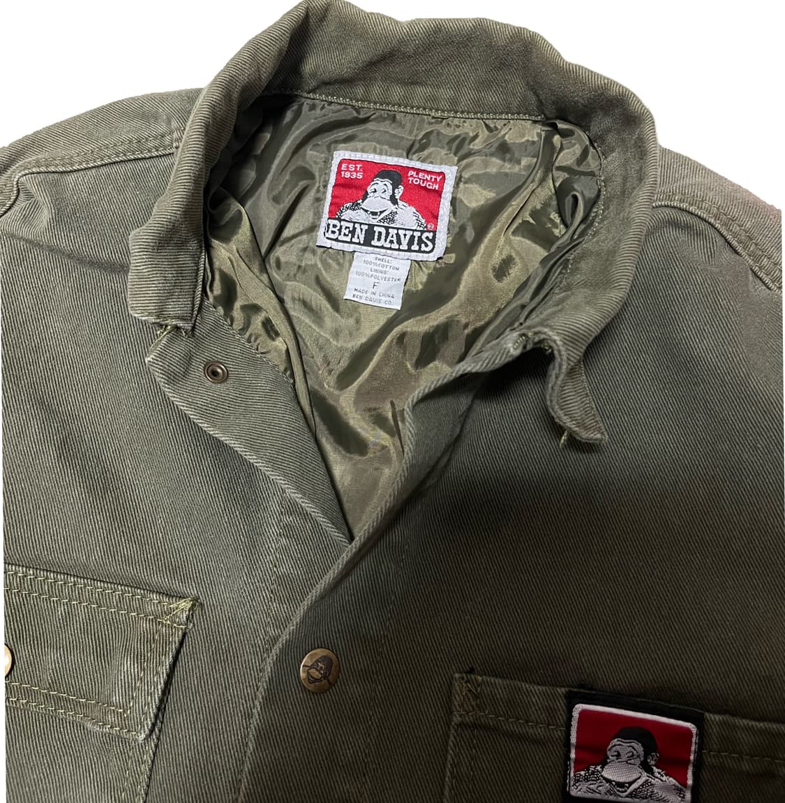 벤 데이비스 올리브 초어 자켓 (XL~XXL) 상품이미지2