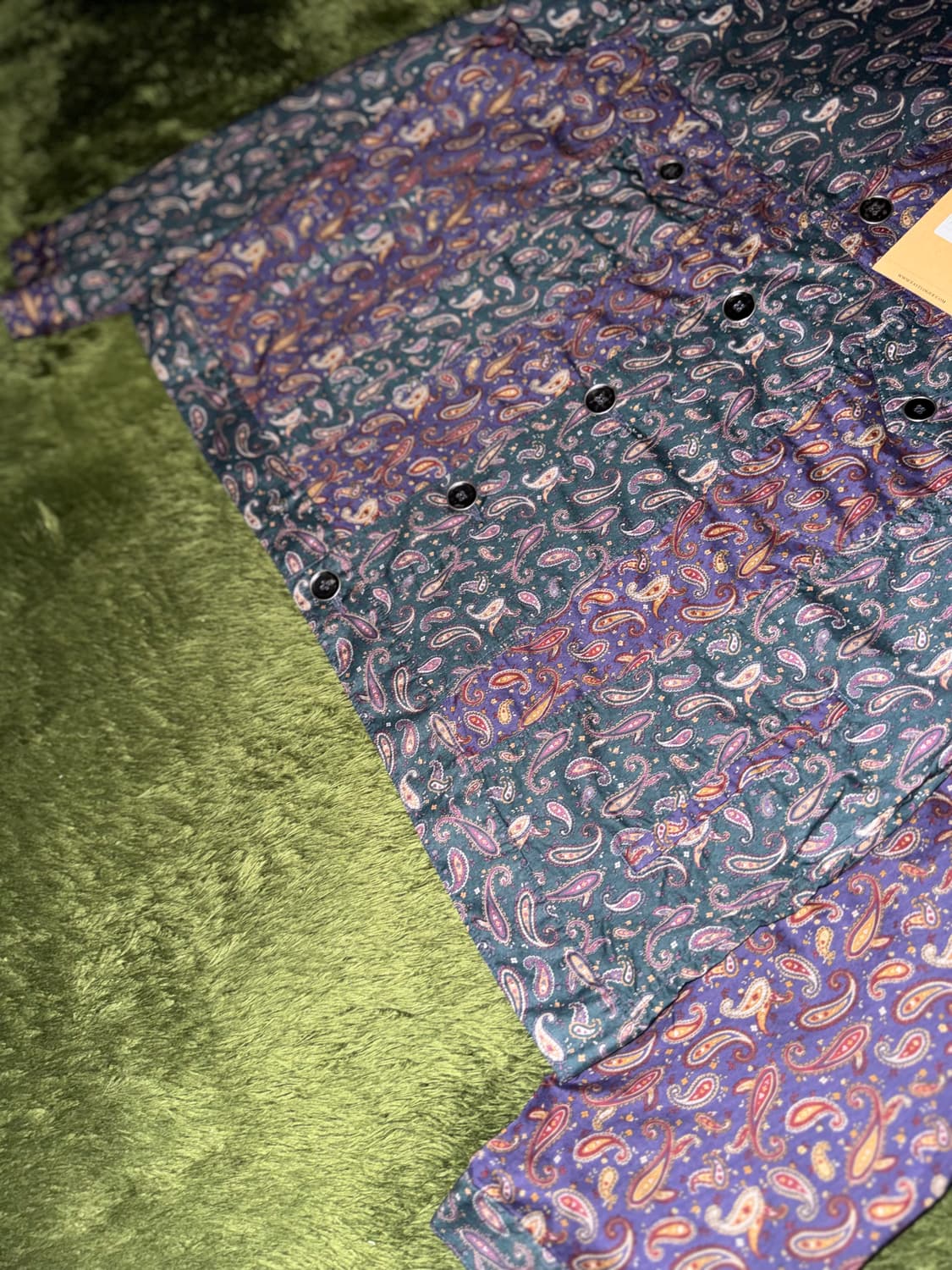 [L] EASTLOGUE 이스트로그 멀티 페이즐리 트러커 셔츠 자켓 상품이미지3