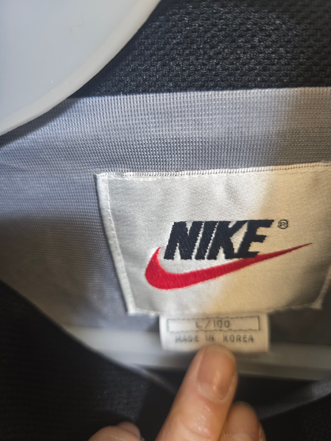 나이키 올드스쿨 브랙회색 집업 상품이미지3