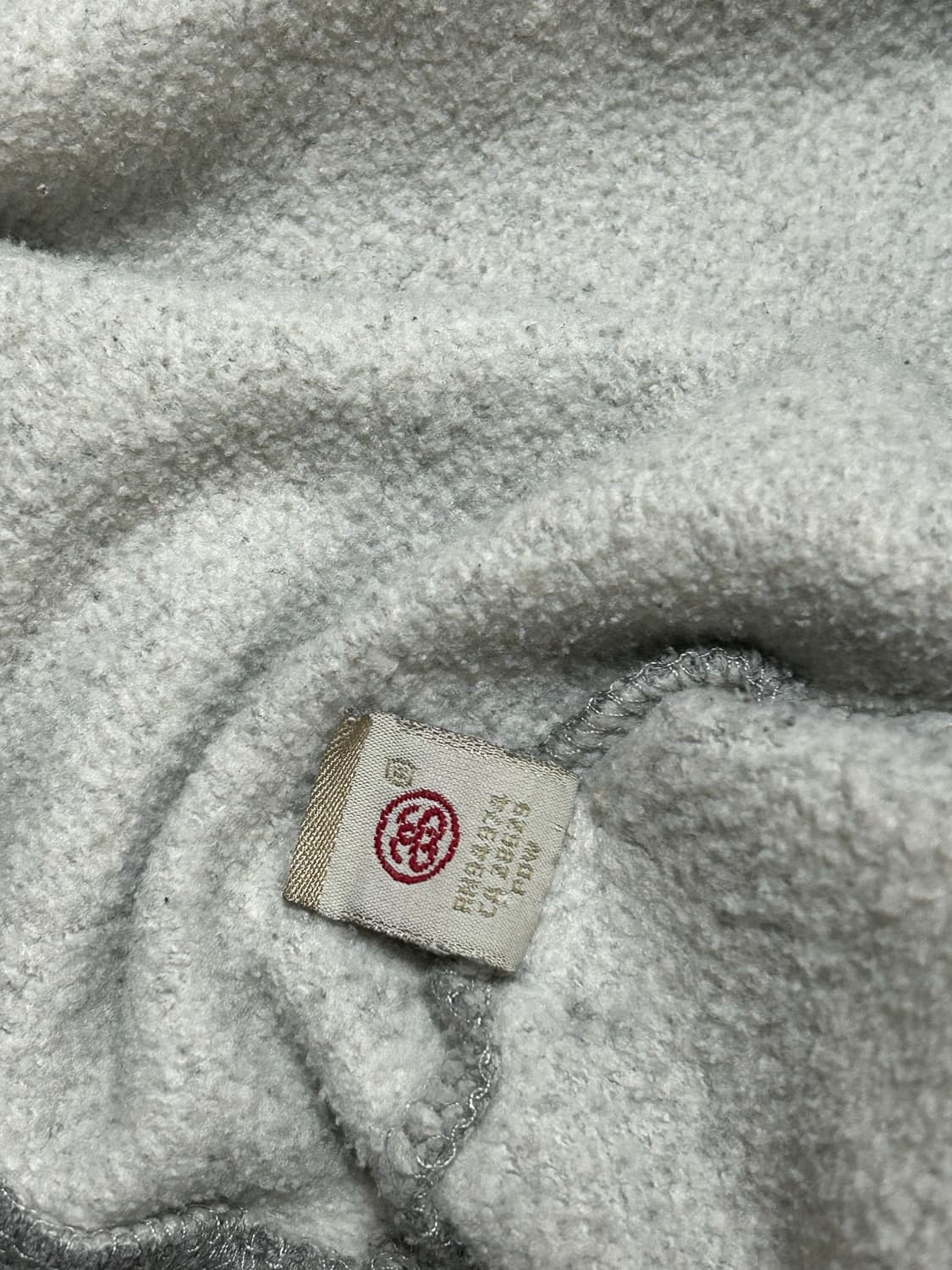 스투시 월드투어 그레이 후드집업 상품이미지8