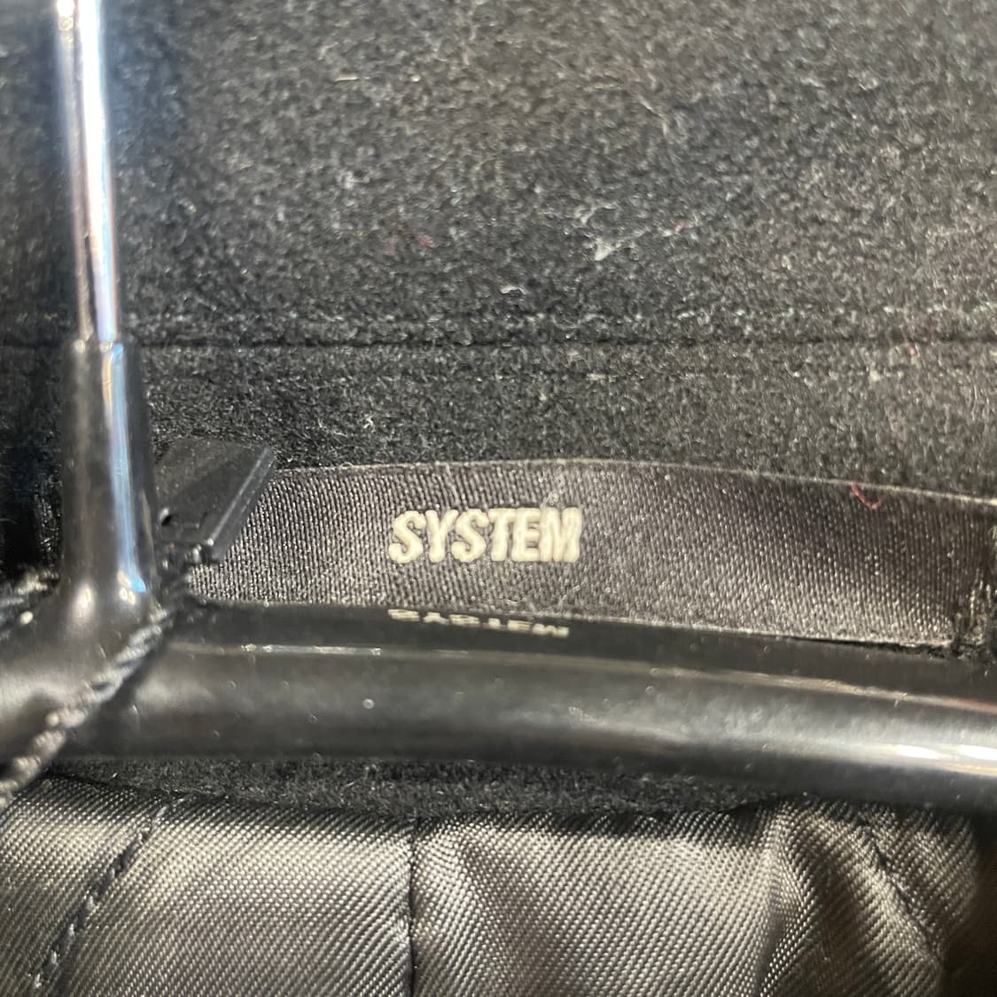 시스템 커브드 오피서 코트 상품이미지7