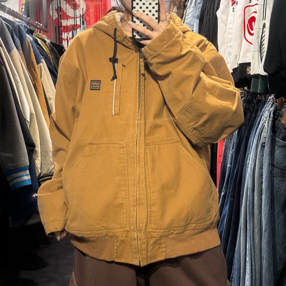 [IM] 빈티지 워크후드자켓 상품이미지1