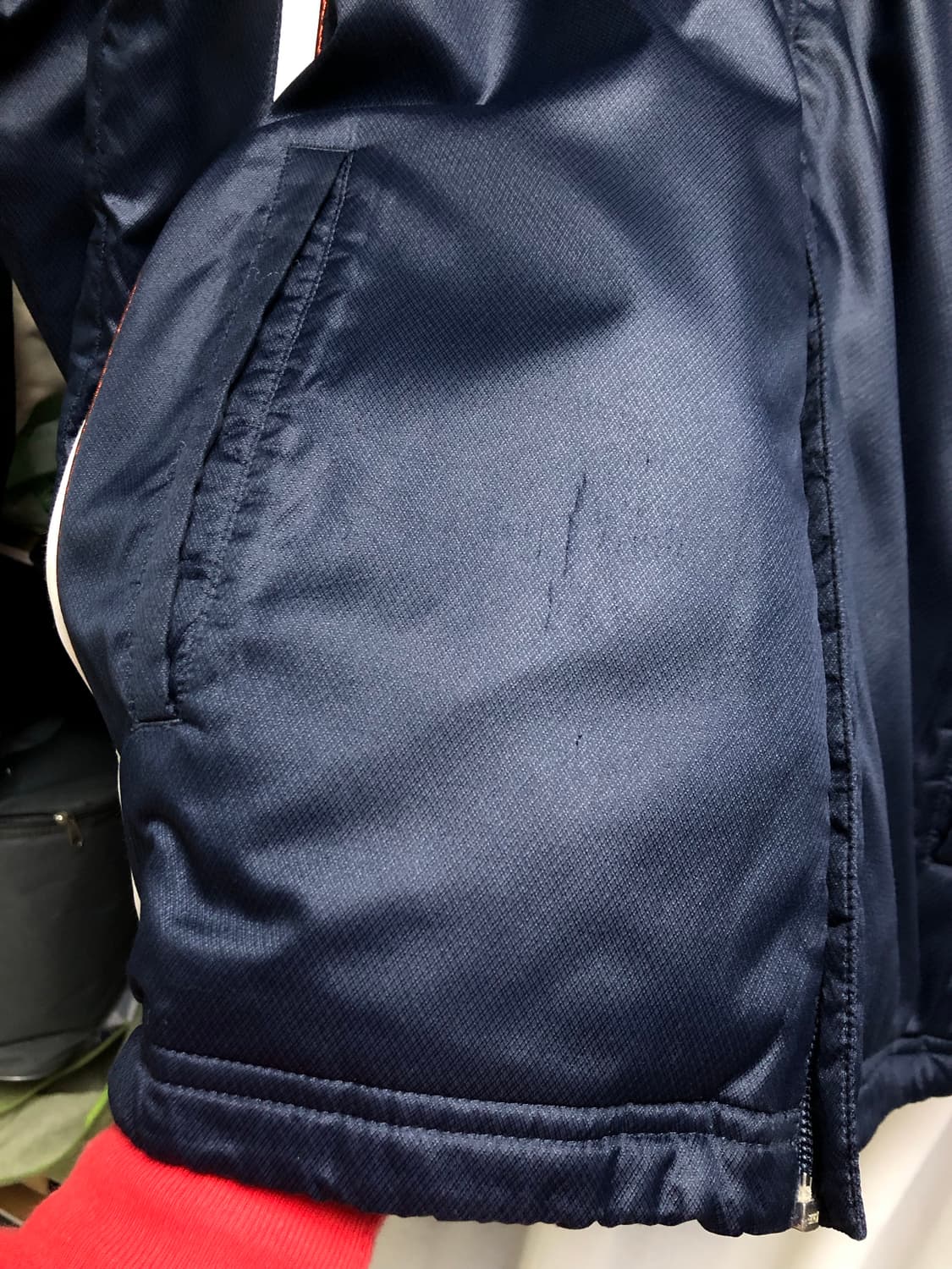 챔피온 오버핏 패딩 플리스 바람막이 자켓 _ 네이비 상품이미지10