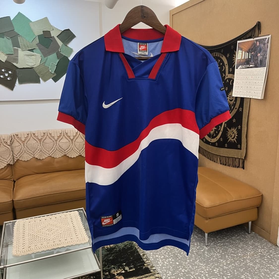 나이키 96-98 대한민국 국대 원정 노마킹 져지 반팔티 S C11779 상품이미지3